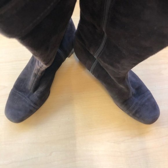 cole haan Heeled Boots Oriana Suede Chocolate 5.5 - Picture 6 of 13